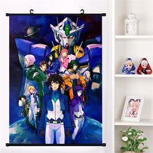 Hot Anime Mobile Suit Gundam Unicorn UC Wall Scroll Mural Poster Wall Hanging Poster Home Decor Otaku Collection Art