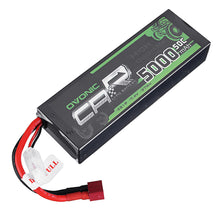 Ovonic 7.4V 5000mAh 50C 2S Lipo Battery Deans Plug for 1/8 1/10 RTR RC Car 
