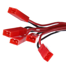 3.7V Li-Po Battery JST Plug 1 to 5 Charging Cable For V959 V212 V222