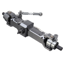 Titanium Color All Metal Front /Rear Bridge Axle For WPL HengLong 1/16 Military Truck RC Car Part