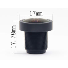 Foxeer New 2.5mm 110 Degree F2.0 M12x0.5mm Lens IR Blocked Support GoPro 2