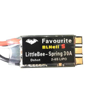 Favourite FVT LittleBee Spring 30A ESC Blheli_S Dshot OPTO 2-6S Mulitshot Oneshot for RC Drone FPV Racing