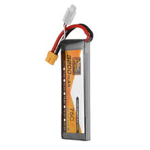 ZOP Power 7.4V 3200mAh 75C 2S Lipo Battery XT60 Plug for RC Car Airplane 