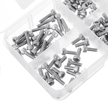 120Pcs M3 304 Stainless Steel DIN912 Screw Hex Socket Cap Repair Tools for RC Model