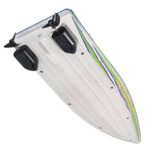 Red Green Plastic Durable Remote Control Twin Motor High Speed Racing RC Boat Toy