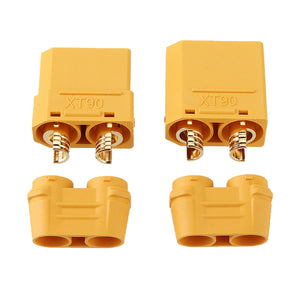 1Pair Amass XT90H Male & Female Plug Connectors Adapter Plug for RC Model Lipo Battery 