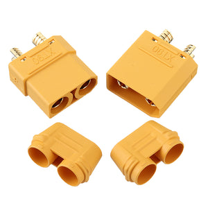 1Pair Amass XT90H Male & Female Plug Connectors Adapter Plug for RC Model Lipo Battery 