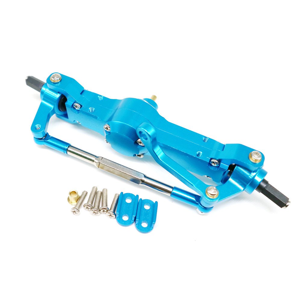 Racerstar WPL B36 Heng Long JJRC Q60 1/16 2.4G Military Truck Rc Car Parts Metal Front Bridge Axle 