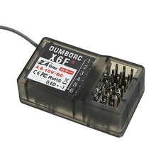 DUMBORC 2.4G 6CH X6F With Gyro Receiver+RC Car LED Light 