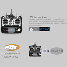 XK K110 Blast 6CH Brushless 3D6G System RC Helicopter RTF