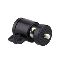 Universal 1/4 Inch Screw Mini Ball Head Flash Bracket Holder Mount For Gimbal Camera Tripod Hot Shoe
