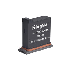 KingMa BN-AB1 3.85V 1220mAh 4.7Wh Replacement Li-ion Battery for DJI OSMO ACTION Camera