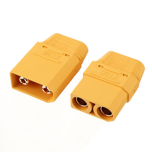 1Pair Amass XT90H Male & Female Plug Connectors Adapter Plug for RC Model Lipo Battery 