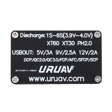2 in 1 URUAV DC-6S 5-12V Battery Charger Discharger XT60/30/PH2.0 Plug USB Output for 1-6S Battery Mobile Phone Quick Charge TS80 Soldering Iron