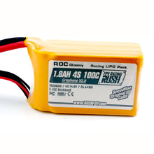 RUSH Graphene V2.0 1800mAh 4S 14.8V 100C 26.64WH Lipo Battery XT60 Plug for RC Drone FPV Racing