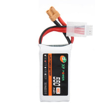 XF POWER 11.1V 550mAh 80C 3S Lipo Battery for Eachine Lizard95 FPV Racer
