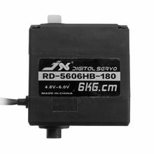 JX RD-5606HB-180 6KG Digital Plastic Double Axis Steering Gear 180° Servo For RC Robots