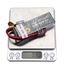 GENSACE ACE 1800mAh 20C 7.4V 2S1P Lipo Battery T/XT60 Plug For All Trx4 1/16 VXL Models 16*30*90mm