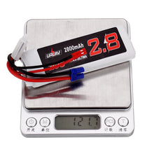 URUAV 7.4V 2800mAh 20C 2S Lipo Battery EC2 JST Plug for Hubsan H501S H501A H501M H501C