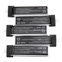 5Pcs URUAV 3.8V 550Mah 50/100C 1S HV 4.35V Lipo Battery PH2.0 Plug for Emax Tinyhawk Kingkong/LDARC TINY