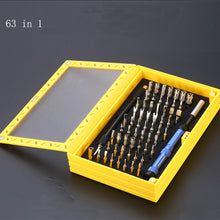37 In 1 / 63 In 1  Multifunctional Screwdriver Set Tools For Computer Phone Watch Repairing