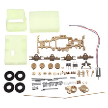 DasMikro Das87 DS87E06 4WD Unimog Truck Metal Chassis DIY Kit RC Car Parts 