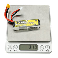 TATTU R-LINE V1.0 7.4V 550mAh 95C 2S Lipo Battery XT30U-F Plug For RC Drone