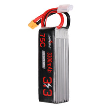 URUAV 22.2V 3300mAh 75C 6S Lipo Battery XT60 Plug for KDS INNOVA 550 RC Helicopter