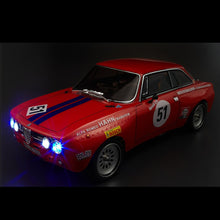 Killerbody 48319 Alfa Romeo 2000 GTAm Body Shell Red Semi-Finished For 1/10 Electric Touring Car 