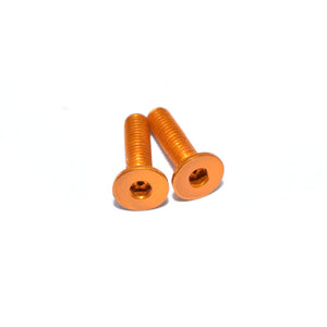 10 PCS AuroraRC M3x6mm Countersunk Hex Socket Screw 7075 Aluminum Flat Head for FPV RC Drone