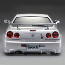 Killerbody NISSAN SKYLINE R34 Finished Body Pearl-white RC Car Body Shell For 1/10 Electric Car
