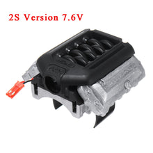 GRC Engine Simulated Radiator F11 V8 5.0 Motor Cooling Fan for 1/10 Traxxas TRX-4 TRX4 Rc Car Parts