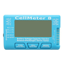 AOKoda CellMeter 8 battery checker with Battery Voltage Balance Servo Checker Tester