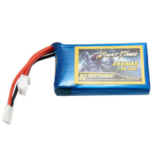 Giant Power 7.4V 360mah 50C Lipo Battery  With Balanced charger Plug For RC Models 