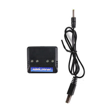 4Pcs 3.7V 800MAH Battery And Charger For Eachine E30 E30W Syma X5C-1 X5SC X5SW M68 CX30 U816A WLtoys V929