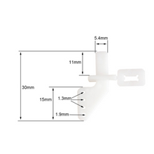 RJX 20 Sets KT Rudder Angle Four-Hole and Quick Adjustment Rocker KT Foam Chuck Airplane Aircraft Accessory RC Airplane Spare Part 