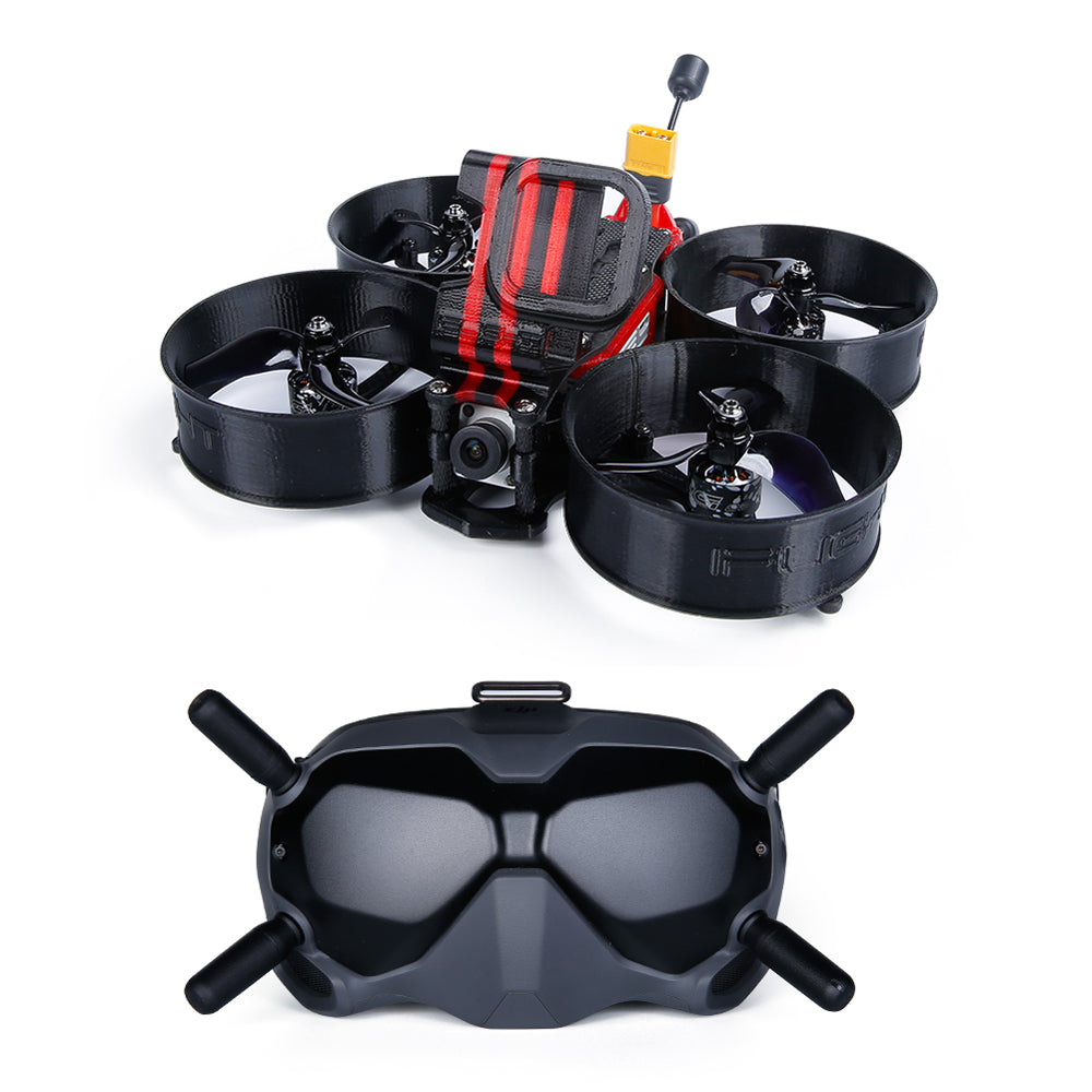 iFlight X DJI MegaBee HD 3 Inch 4S FPV Racing Drone BNF/PNP w/ Digital HD FPV System Air Unit 720p/120fps 1440x810 FPV Goggles