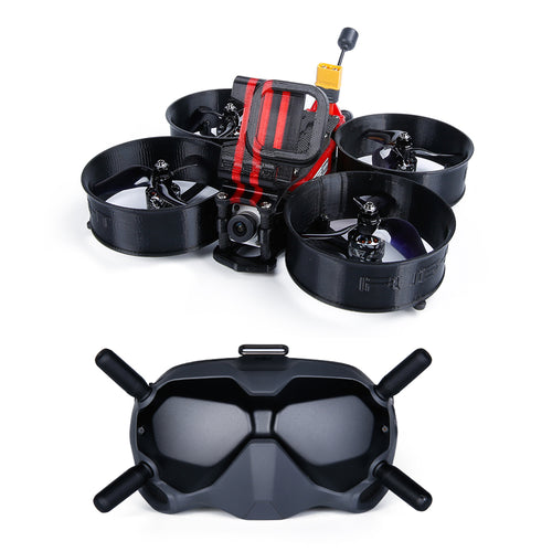 iFlight X DJI MegaBee HD 3 Inch 4S FPV Racing Drone BNF/PNP w/ Digital HD FPV System Air Unit 720p/120fps 1440x810 FPV Goggles