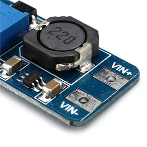 10PCS DC Boost Converter 2A Power Supply Module 2V-24V To 5V-28V Adjustable Regulator Board