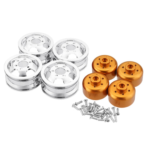 Metal Upgraded RC Car Wheel Hub For 1/16 WPL B14 B16 B24 C14 C24 B16 B36 JJRC MN RC Model Vehicle
