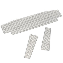 Stainless Steel Rear Diamond Side Plate For Traxxas TRX4 Body TRX4ZSP6 RC Car Parts