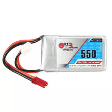 4Pcs Gaoneng GNB 7.4V 550mAh 2S 80/160C Lipo Battery JST Plug For Aurora 90 100 FPV RC Drone