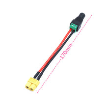 AMASS XT60 Connector Female To DC 5.5mm*2.5mm / 5.5mm*2.1mm DIY Wire Cable for RC Airplane