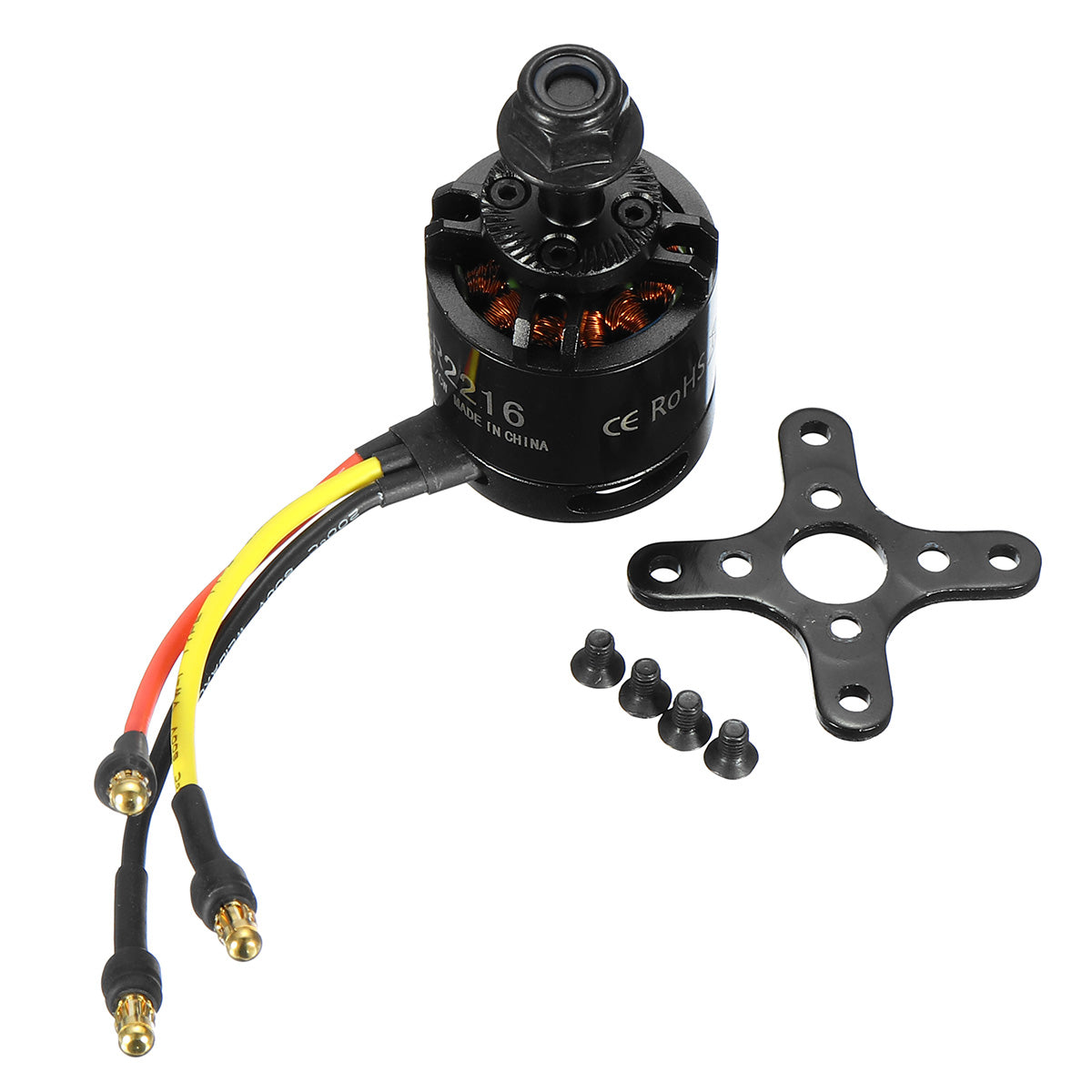 Racerstar 2216 2000KV 2-4S Brushless Motor For Eachine Fury Wing 1030mm FPV Racer