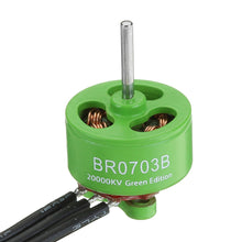 Racerstar 0703 BR0703B Green Edition 20000KV 15000KV Brushless Motor For FPV Racing RC Drone 