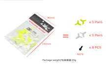 10 Pairs KINGKONG/LDARC 1535 3-blade 1.5mm Hole Propeller for TINY GT7 GT8 2019 V2 FPV Racing Drone