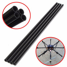 5PCS 3K Roll Wrapped 10mm Carbon Fiber Tube 8mm x 10mm x 500mm for RC Models