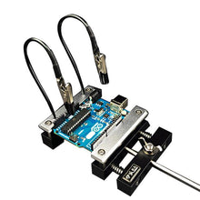 PCB Circuit Board Soldering Station Aluminum Alloy With Two Caliper Clamp for RC FPV Racing Drone