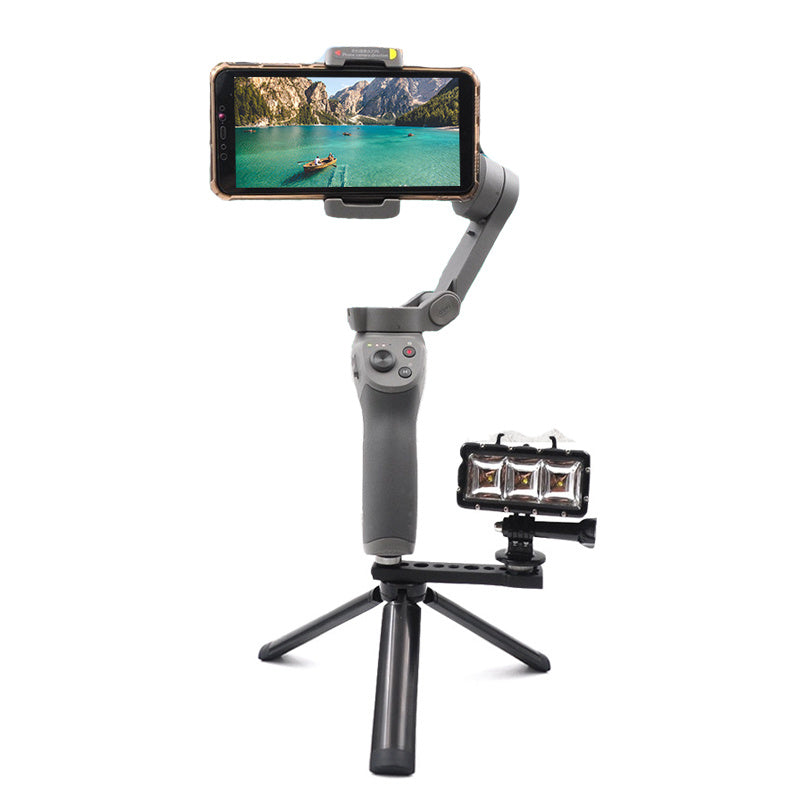 Startrc For Mobile 2 3 DJI OSMO Gimbal Accessories Aluminum Extension Arm Adapter Holder 1/4 Screw Bracket Mount 