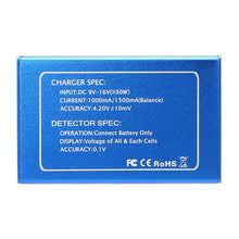 Charsoon DC-4S 2-4S Li-poly/Li-ion Battery Balance Charger & Voltage Detector with Power Adapter for RC Drone